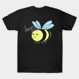Happy bee says bzzz T-Shirt